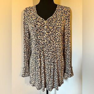 Kim Rogers Smocked Top